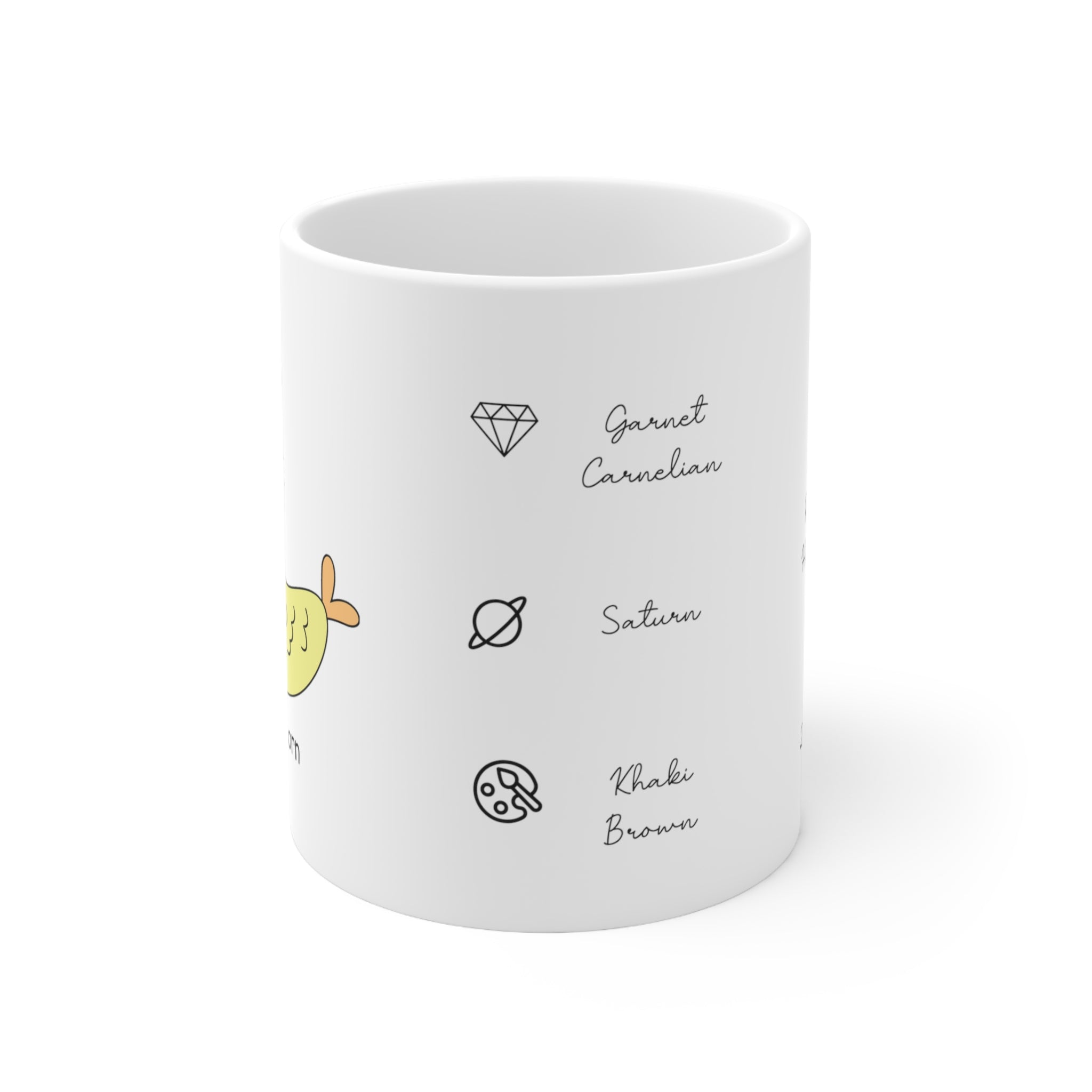 Capricorn Lucky Cat: Bio Mug