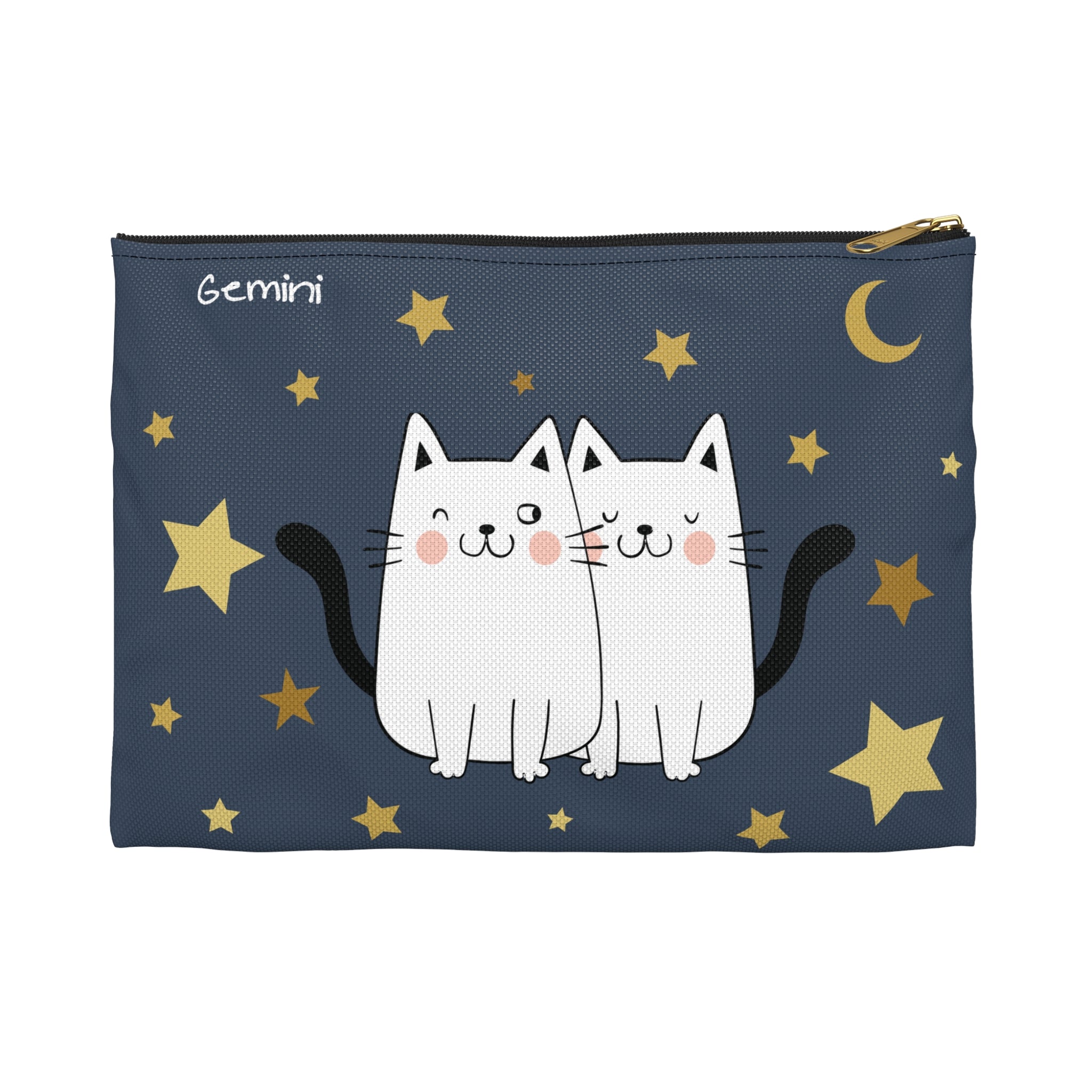 Gemini Lucky Cat: Good Fur-tune Pouch