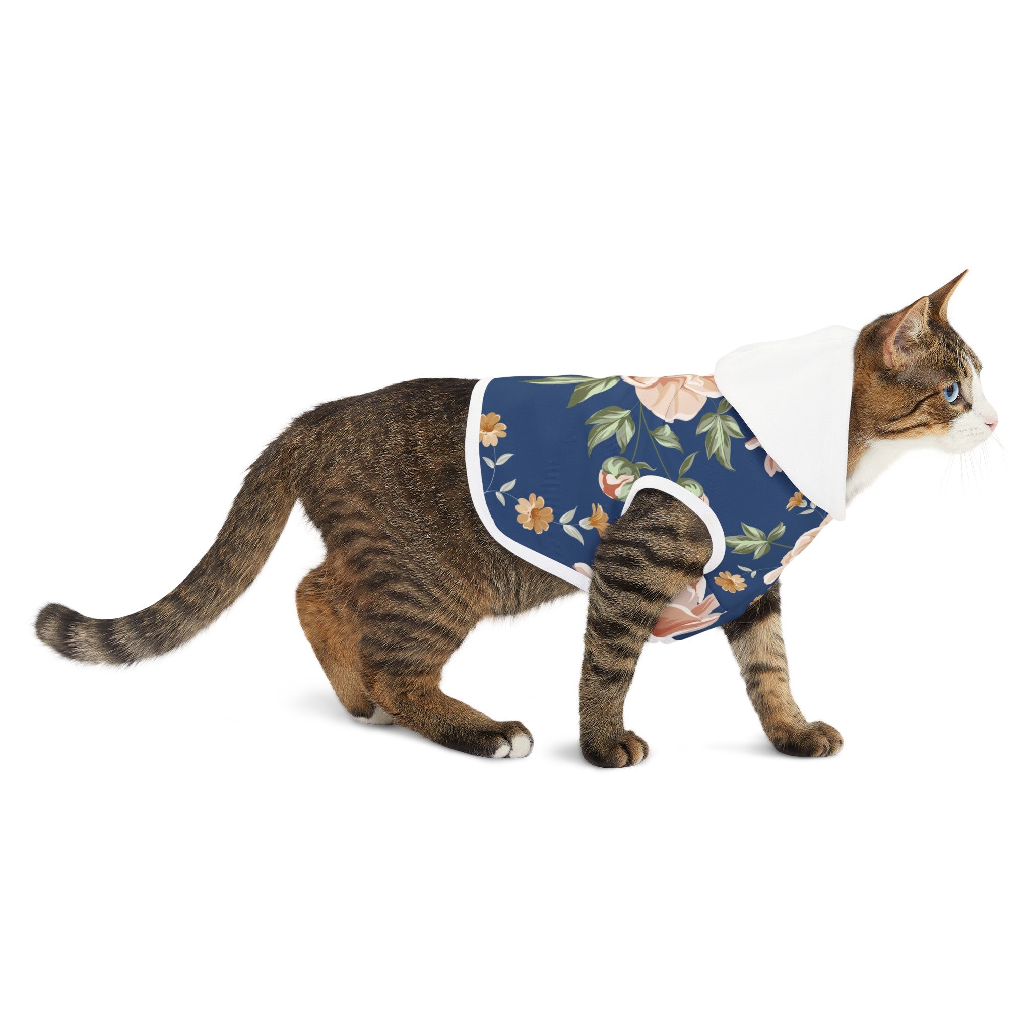 Petals in the Sky: Cat Hoodie