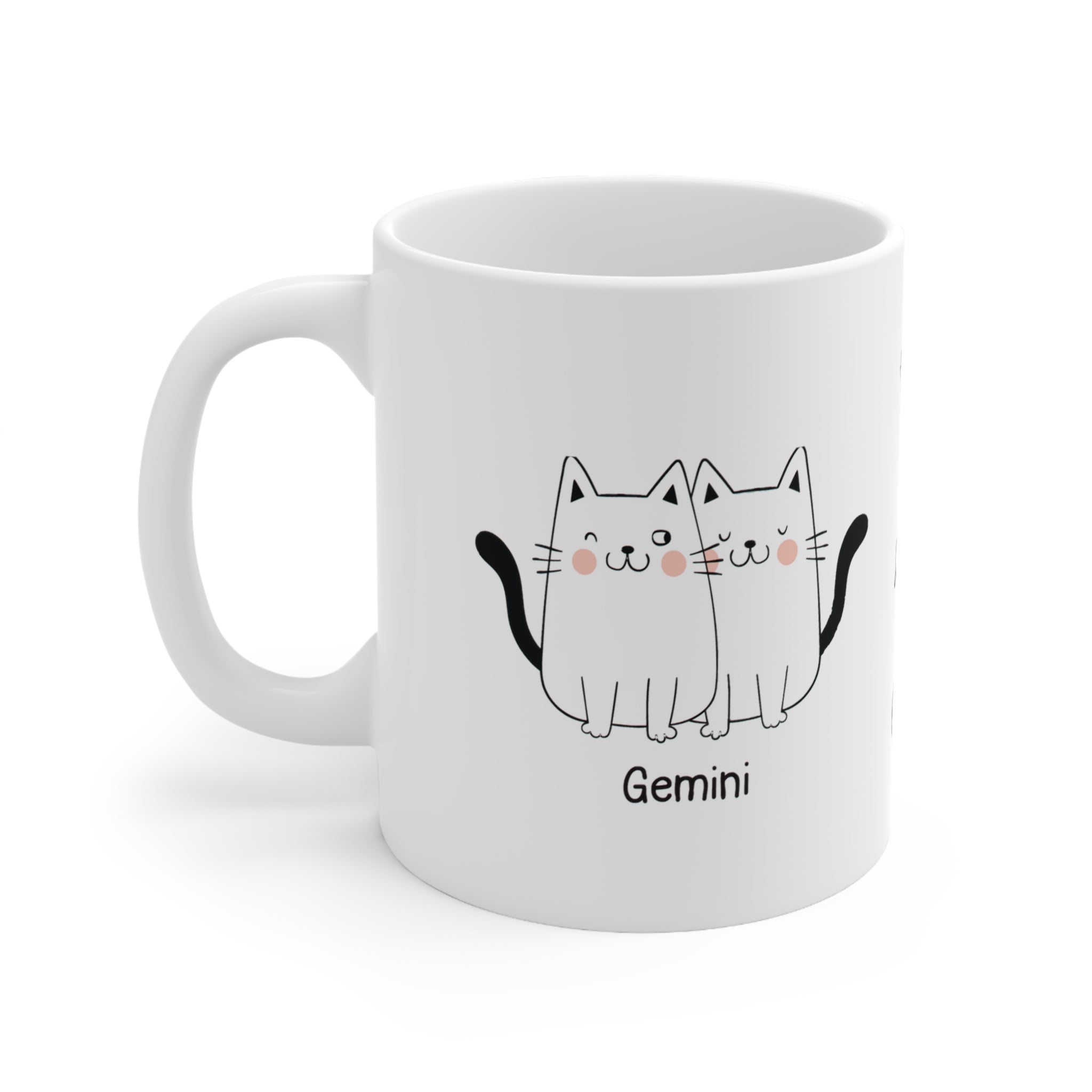 Gemini Lucky Cat: Bio Mug