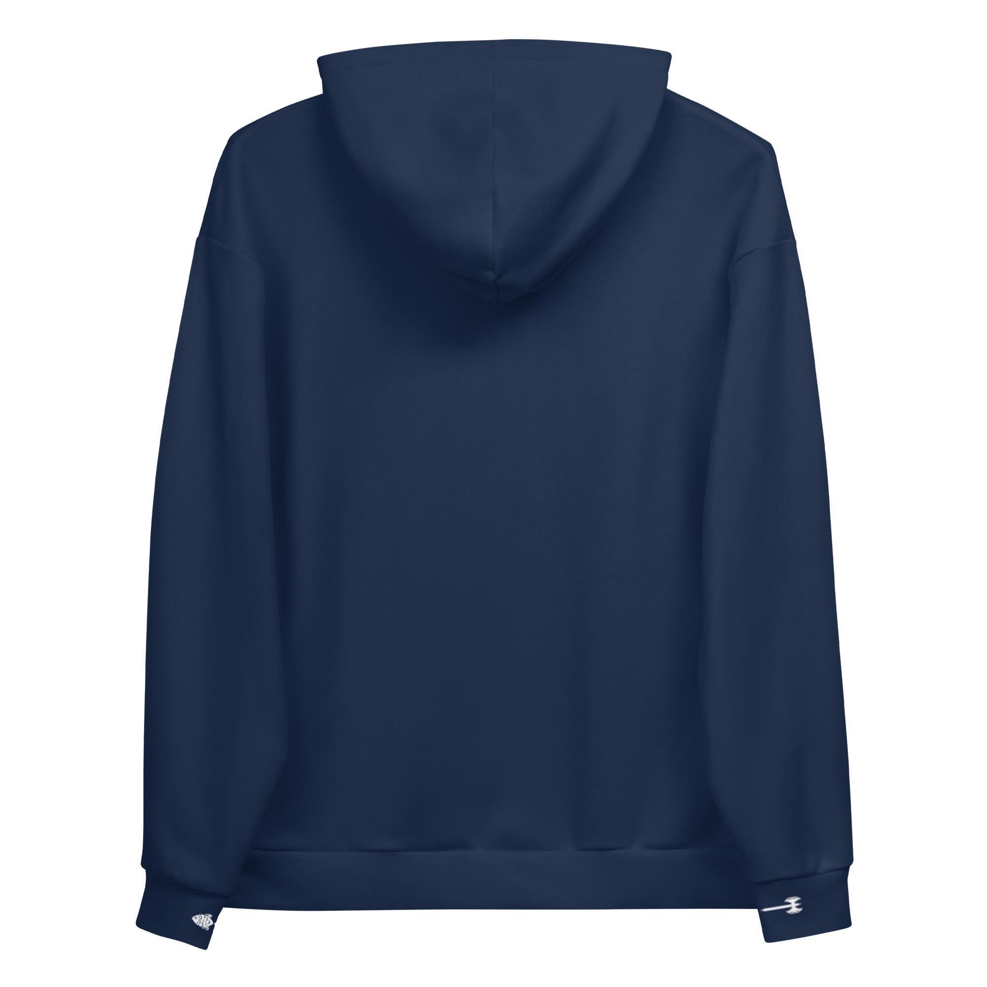 Flipping Bob Cool Cats: Unisex Peak-a-Boo Hoodie in Navy