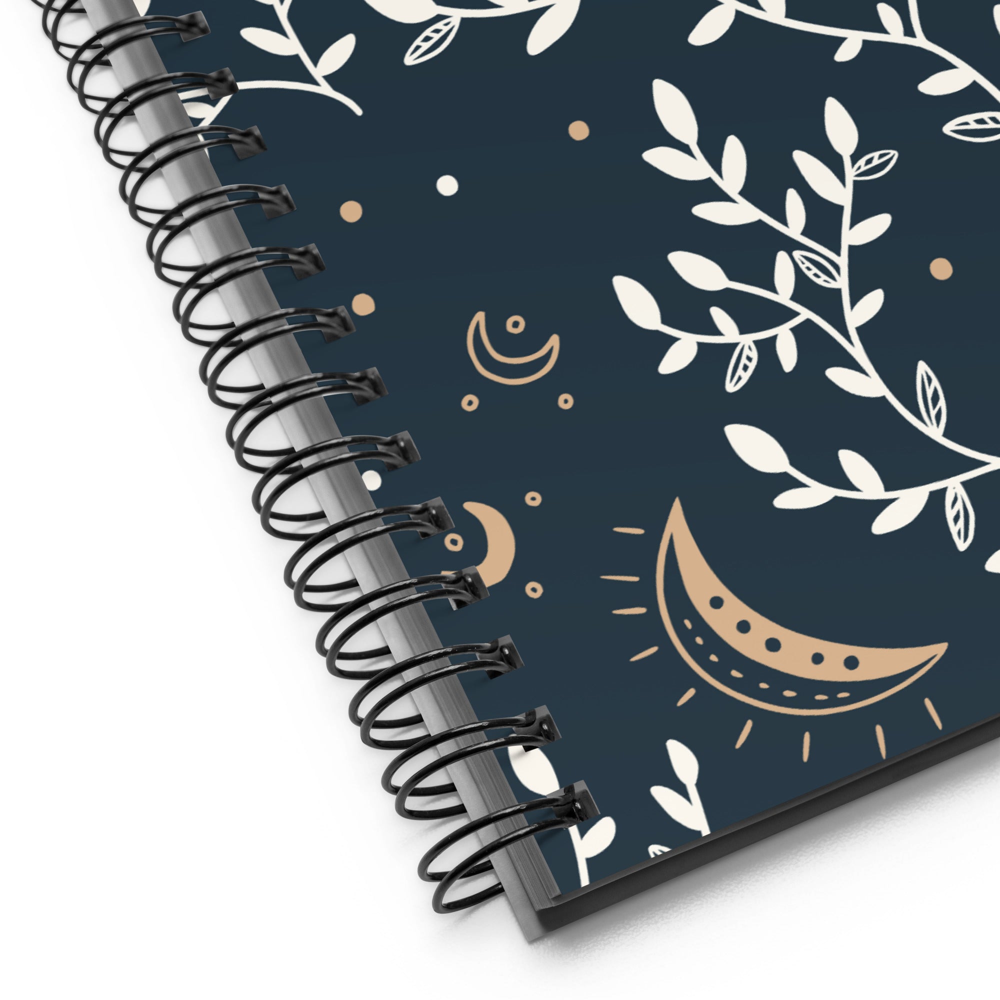 Once Upon a Moon: Spiral Notebook with Dotted pages