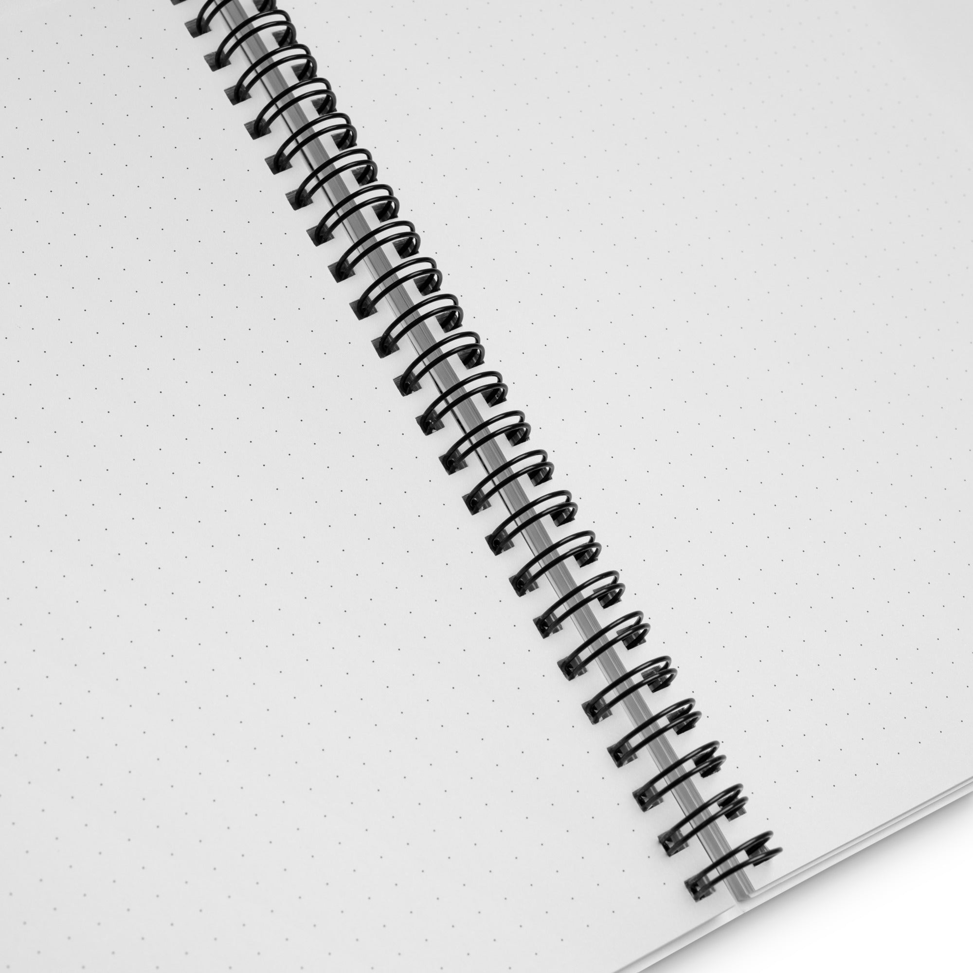 Once Upon a Moon: Spiral Notebook with Dotted pages