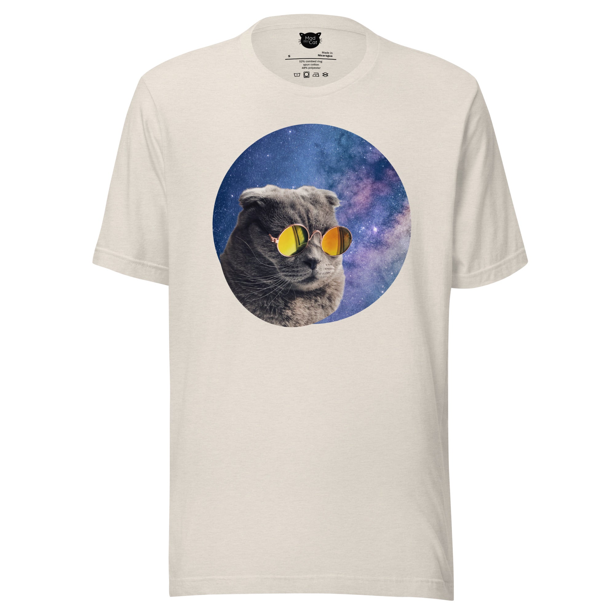 Ricky Cool Cat: Unisex Casual T-shirt - Pick your colour