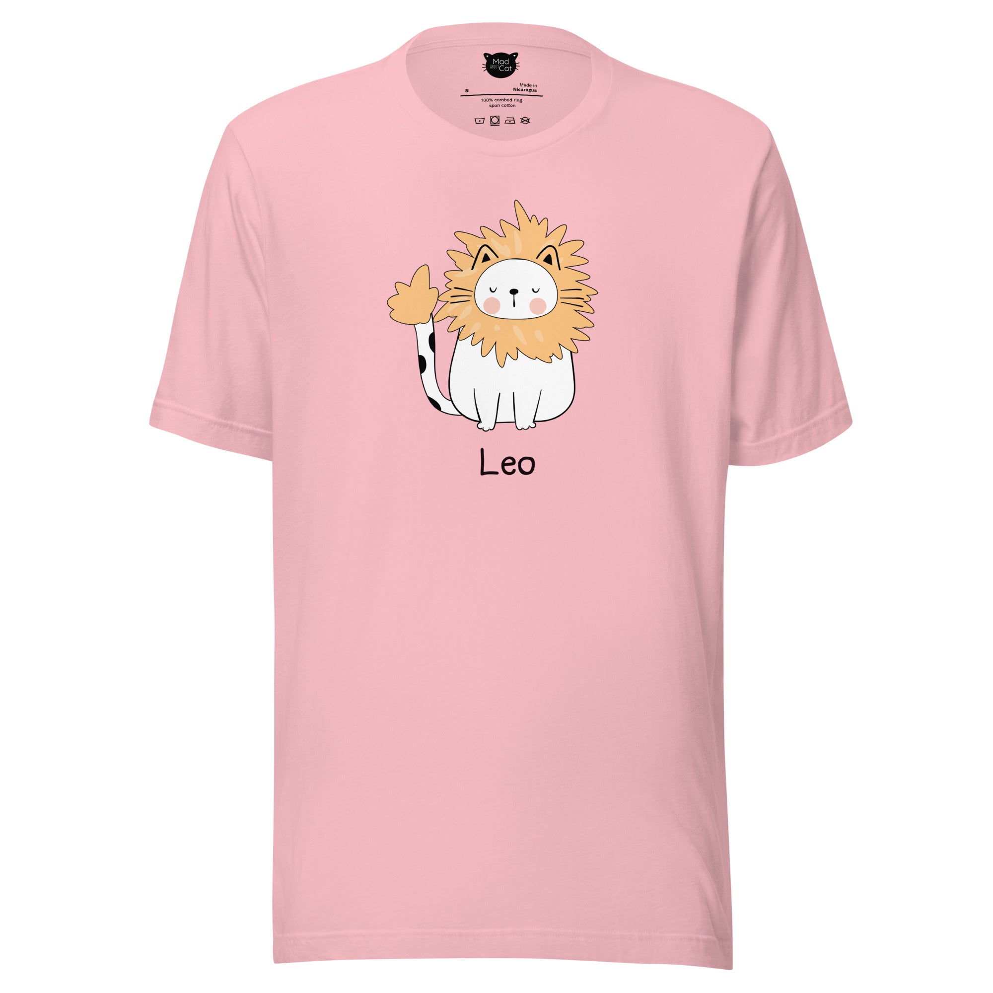 Leo Lucky Cat: Unisex Essential T-shirt - Pick your colour