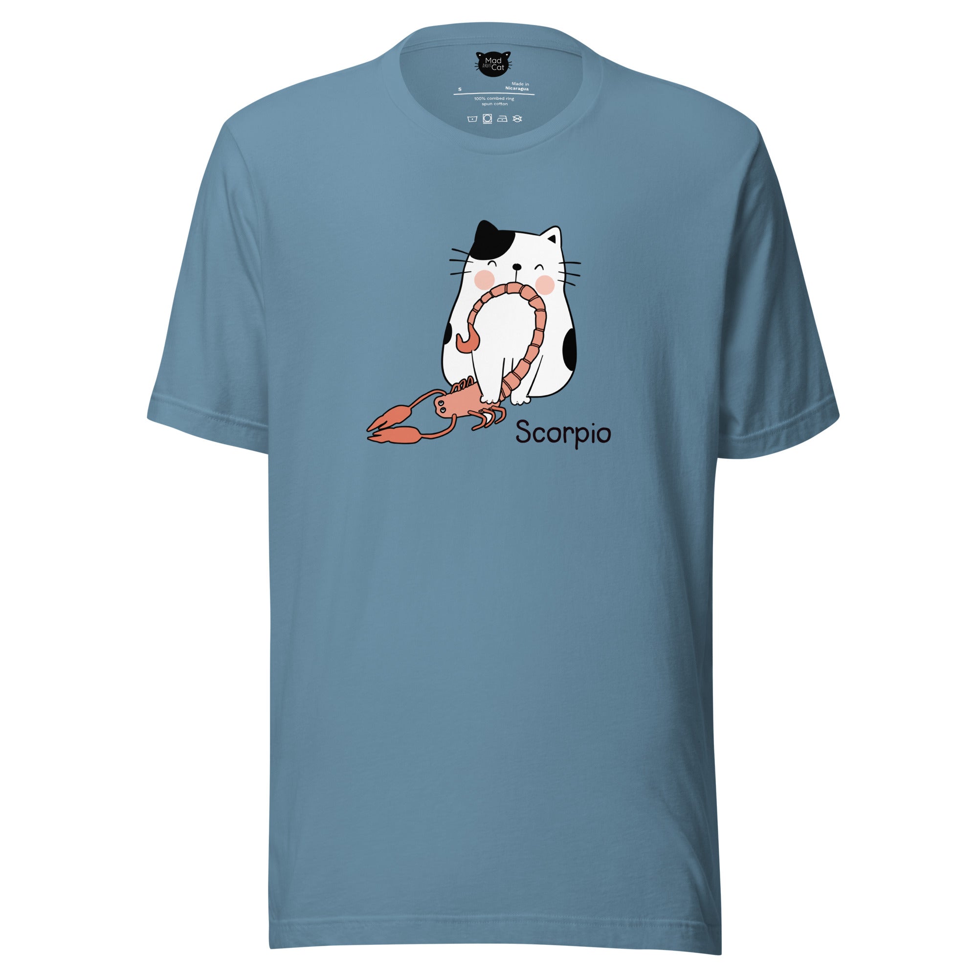 Scorpio Lucky Cat: Unisex Essential T-shirt - Pick your colour